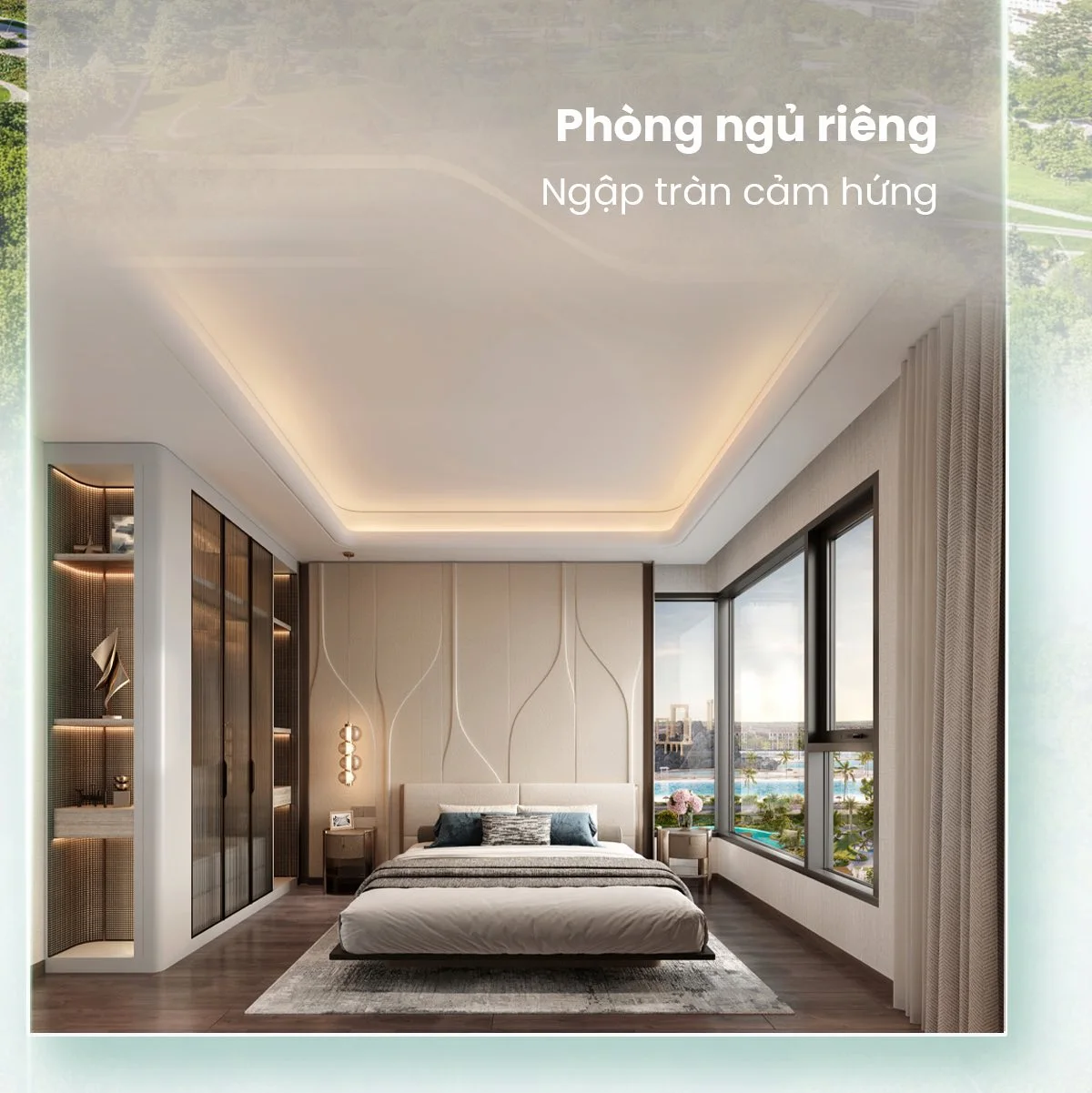 Căn hộ 3 phòng ngủ masteri grand coast