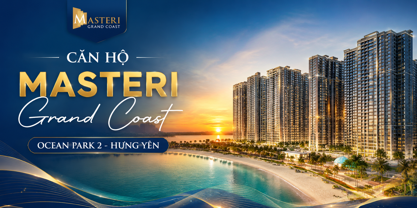 Căn hộ Masteri Grand Coast Ocean Park 2 Hưng Yên