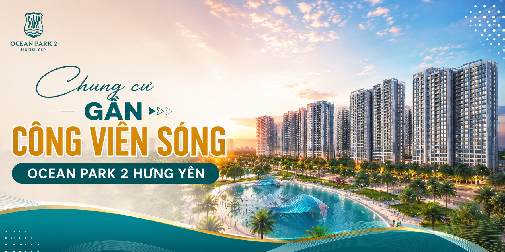 Chung cư gần công viên sóng ocean park 2 hưng yên