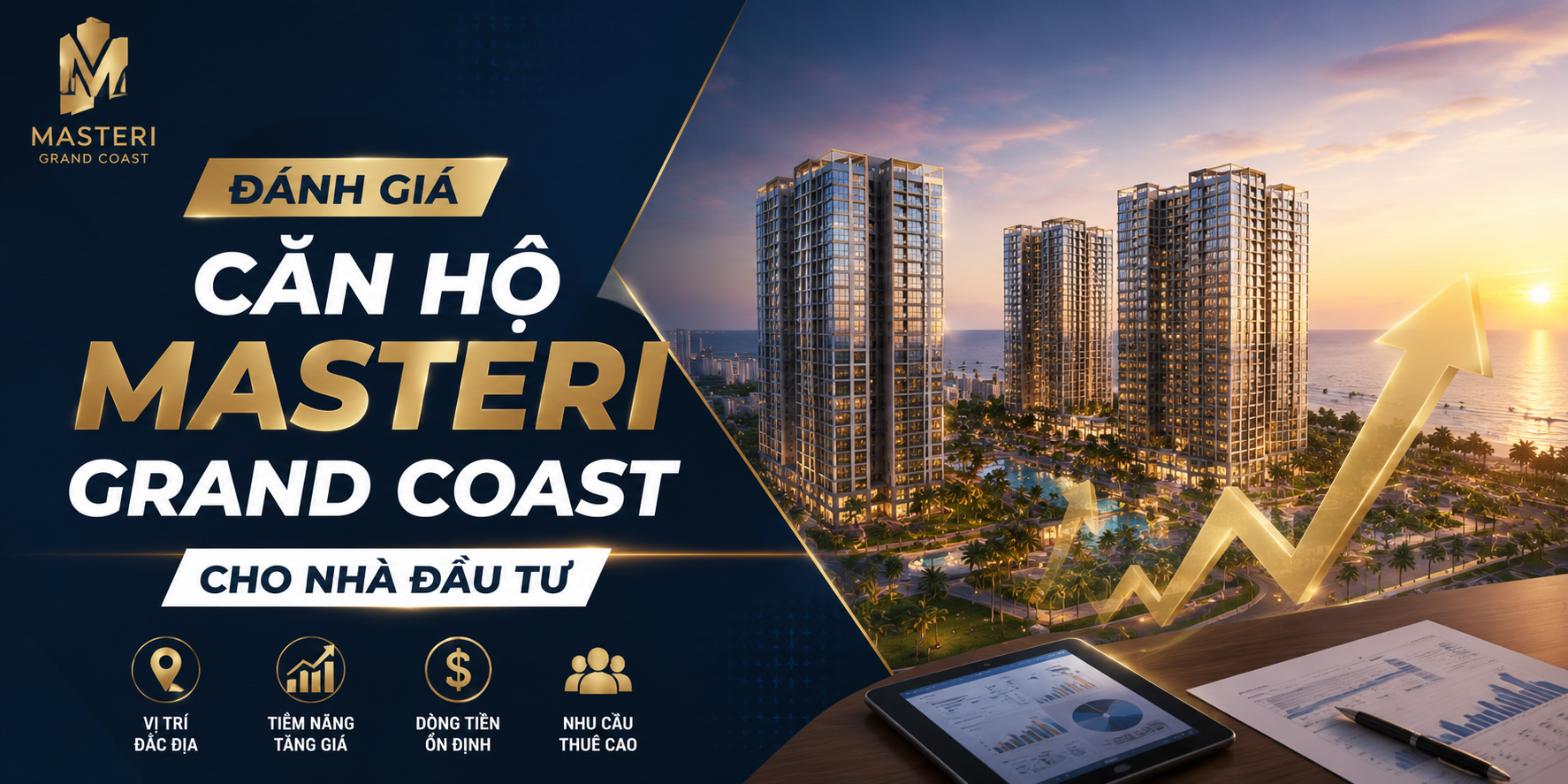 Đánh giá căn hộ masteri grand coast cho nhà đầu tư