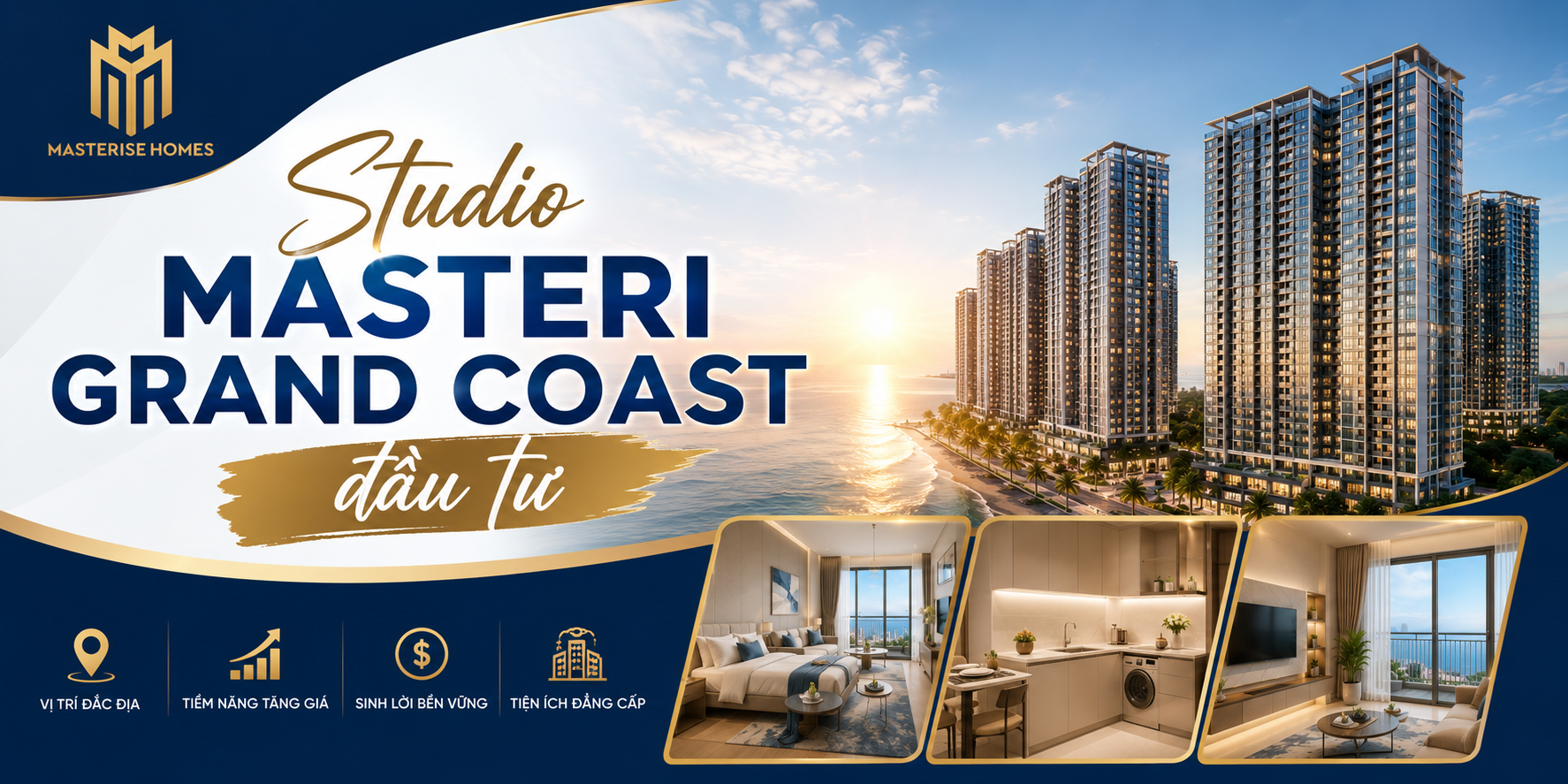 Studio masteri grand coast đầu tư