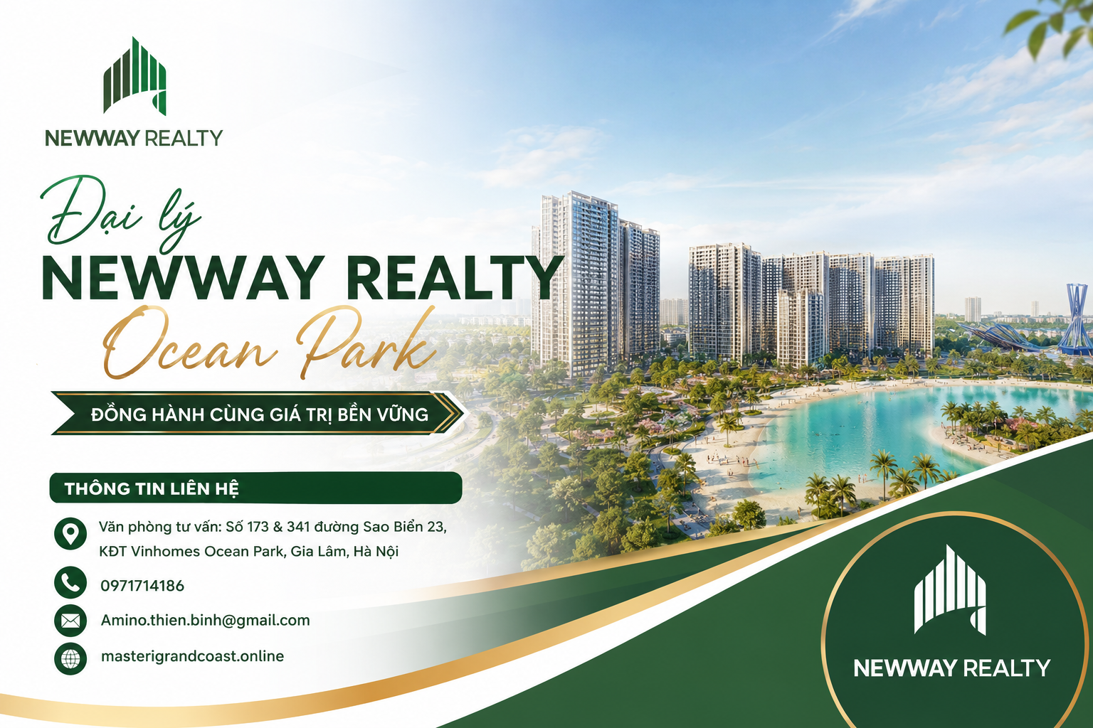 Đại lý Newway Realty Ocean Park