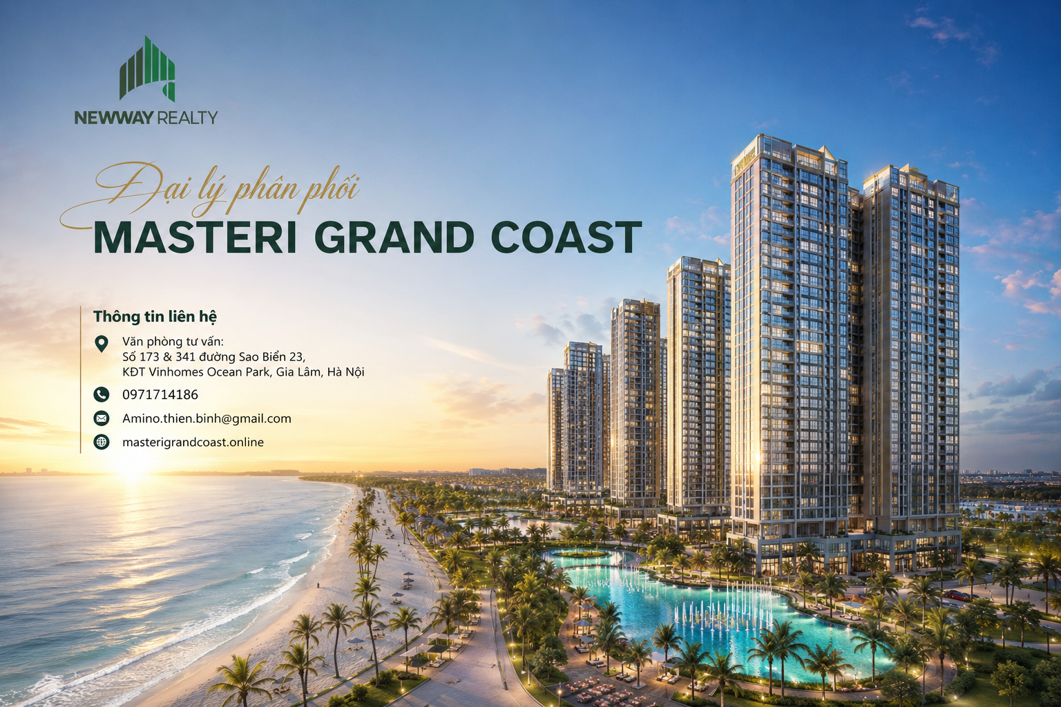Đại lý phân phối Masteri Grand Coast