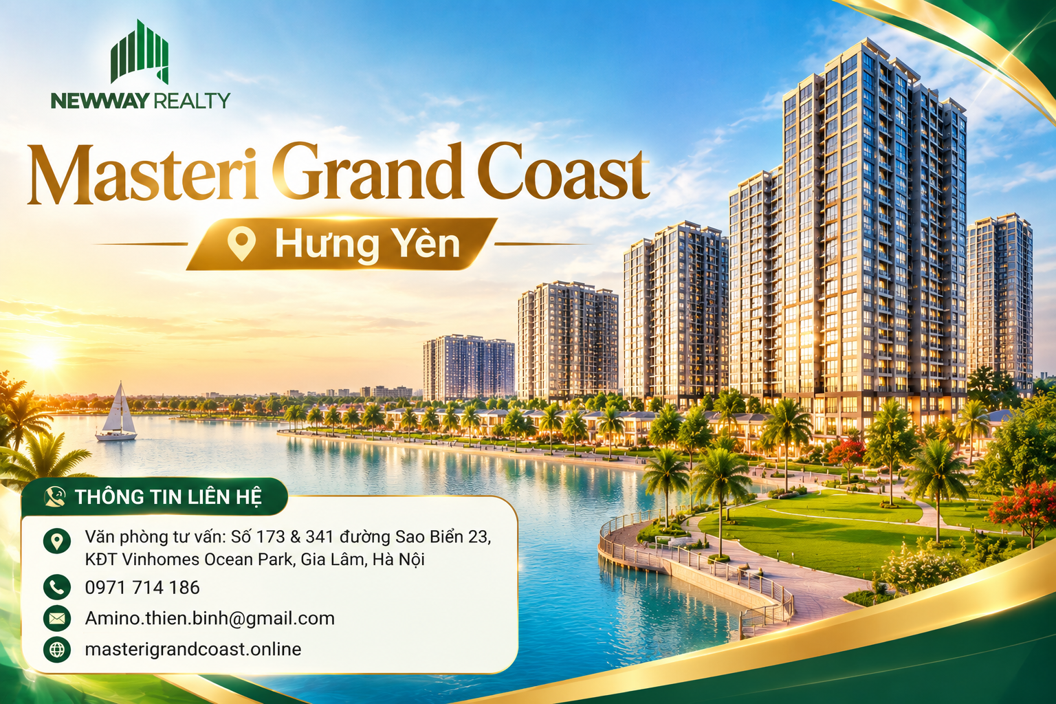 Masteri Grand Coast Hưng Yên